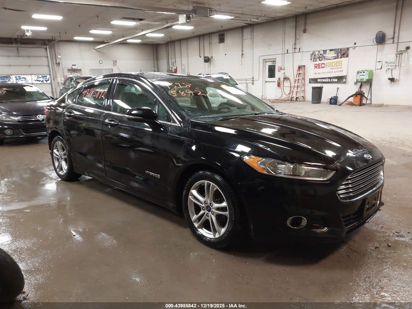 3FA6P0RU4GR275835 2016 Ford Fusion Hybrid Titanium auction photo 1