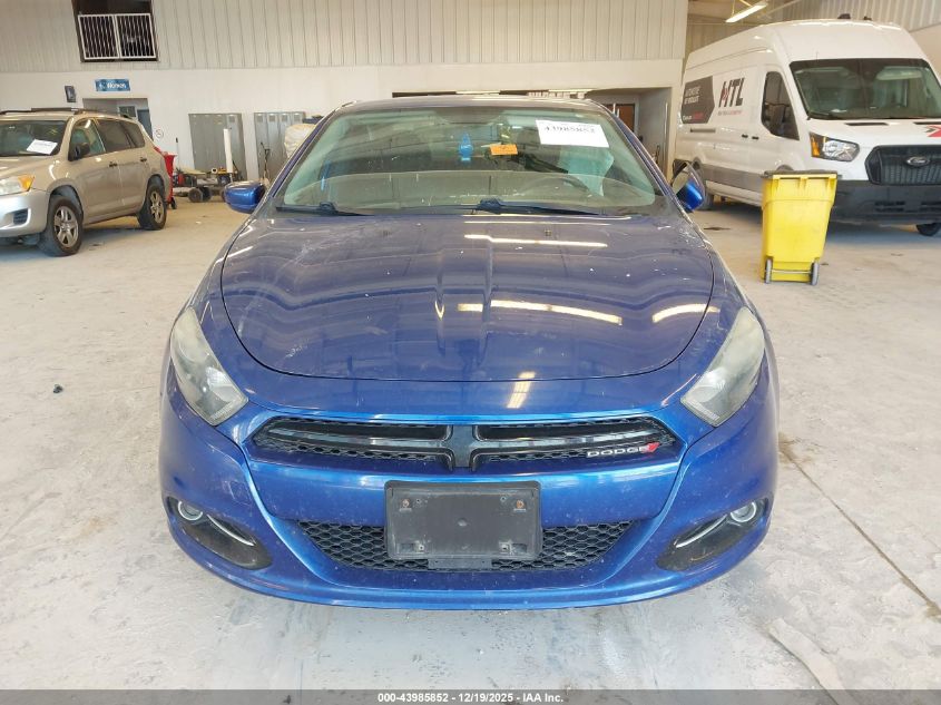 2013 Dodge Dart Sxt VIN: 1C3CDFBA3DD292370 Lot: 43985852