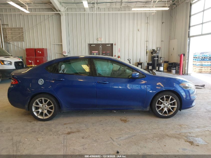 2013 Dodge Dart Sxt VIN: 1C3CDFBA3DD292370 Lot: 43985852