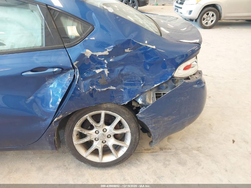 2013 Dodge Dart Sxt VIN: 1C3CDFBA3DD292370 Lot: 43985852