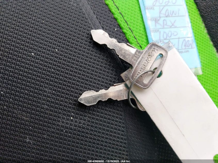 2020 Kawasaki Krf 1000 A VIN: JKARFCA13LB500073 Lot: 43985858