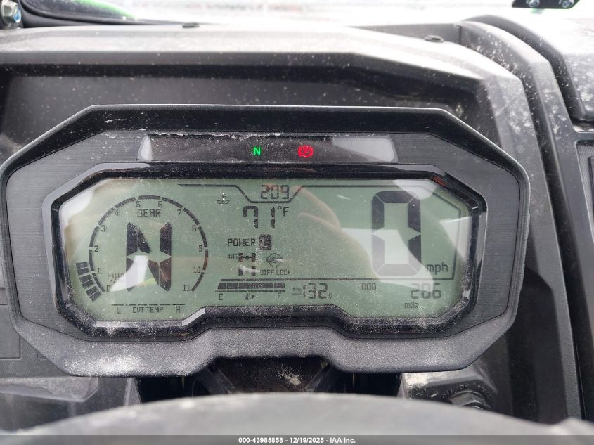 2020 Kawasaki Krf 1000 A VIN: JKARFCA13LB500073 Lot: 43985858