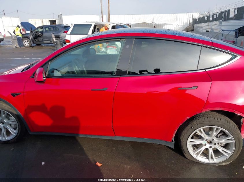 2021 Tesla Model Y Long Range Dual Motor All-Wheel Drive VIN: 5YJYGDEEXMF199138 Lot: 43985865