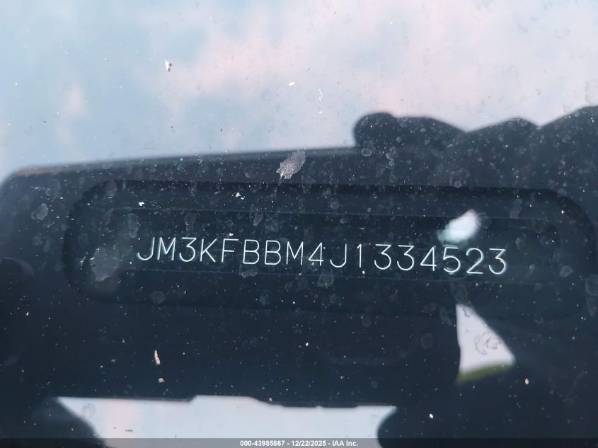 2018 Mazda Cx-5 Sport VIN: JM3KFBBM4J1334523 Lot: 43985867