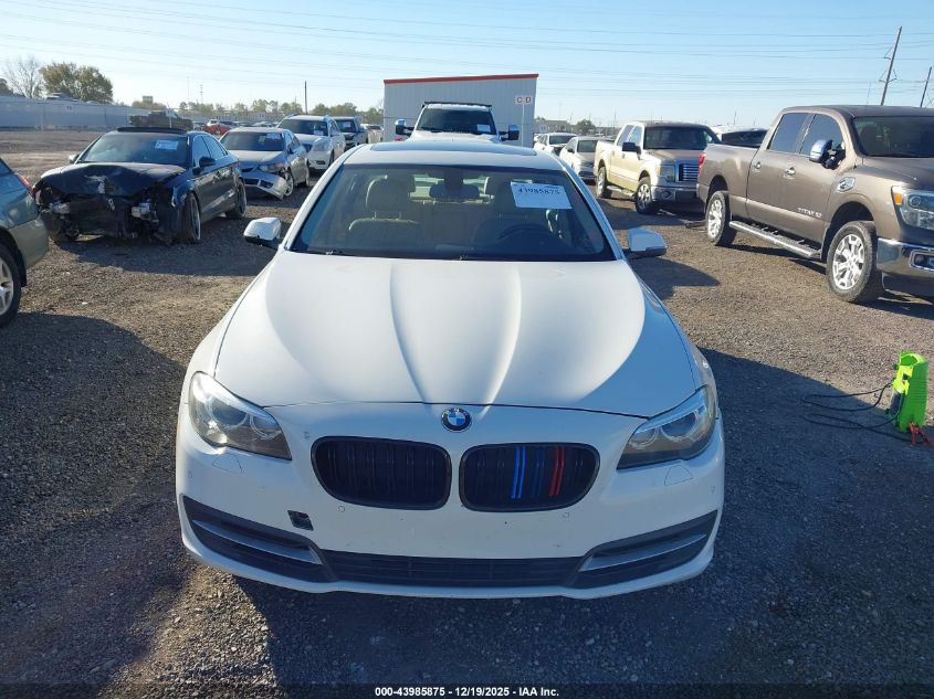 2014 BMW 528I VIN: WBA5A5C57ED502637 Lot: 43985875