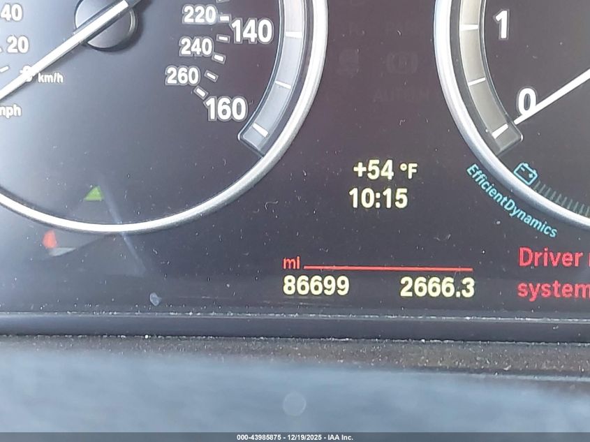 2014 BMW 528I VIN: WBA5A5C57ED502637 Lot: 43985875