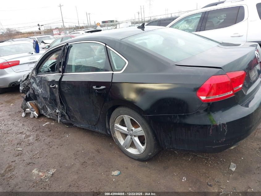 2012 Volkswagen Passat 2.5L Se VIN: 1VWBH7A35CC075859 Lot: 43985885