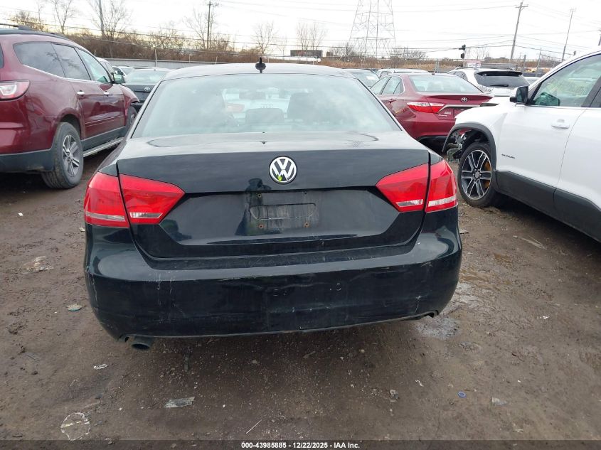 2012 Volkswagen Passat 2.5L Se VIN: 1VWBH7A35CC075859 Lot: 43985885