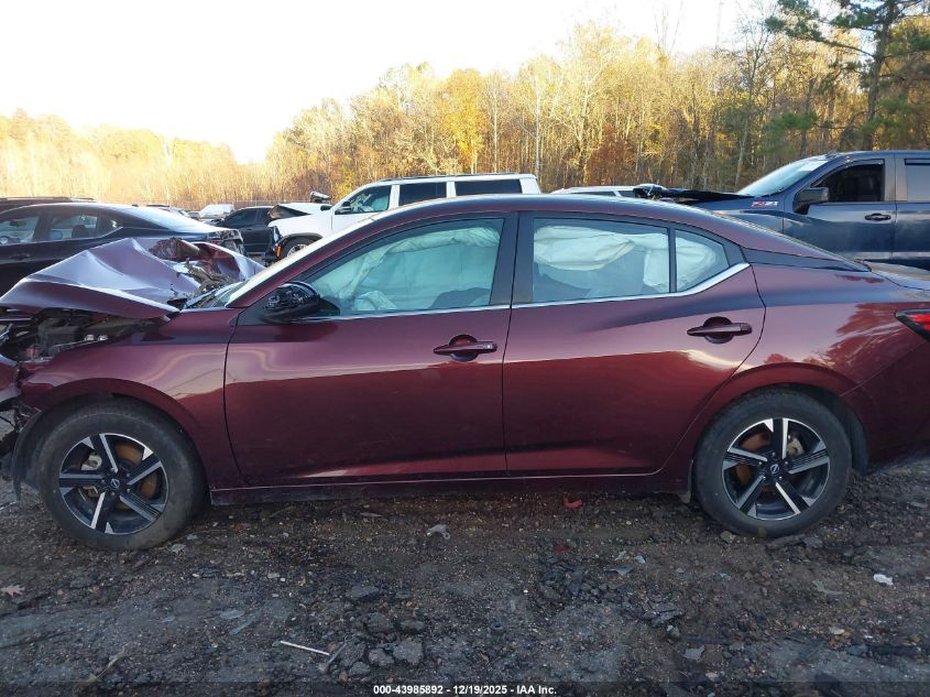 2024 Nissan Sentra Sv Xtronic Cvt VIN: 3N1AB8CV7RY364586 Lot: 43985892