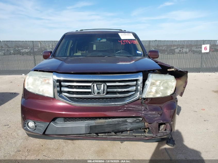 2015 Honda Pilot Touring VIN: 5FNYF4H96FB032764 Lot: 43985894