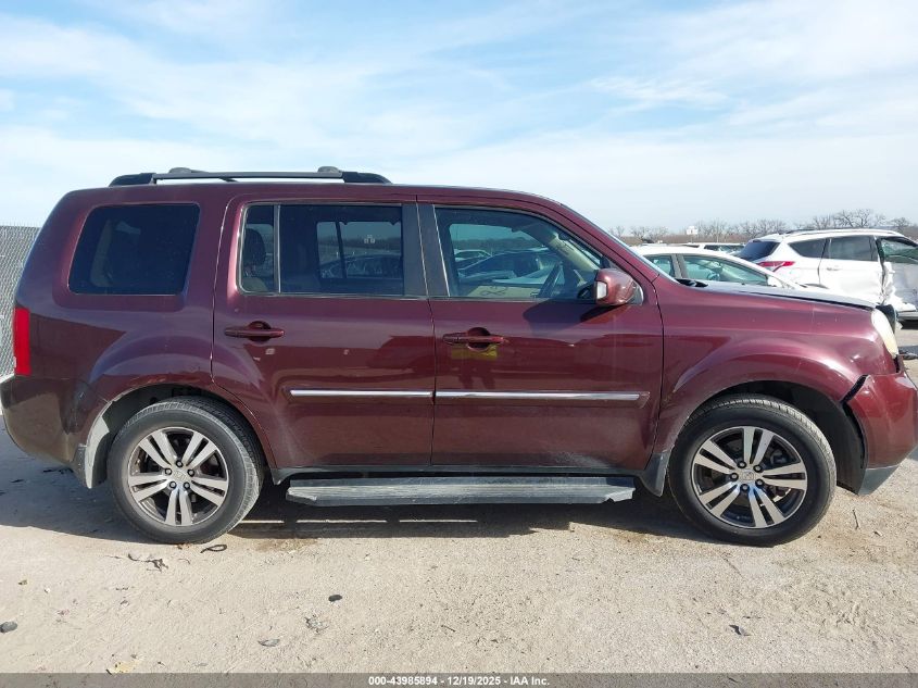 2015 Honda Pilot Touring VIN: 5FNYF4H96FB032764 Lot: 43985894