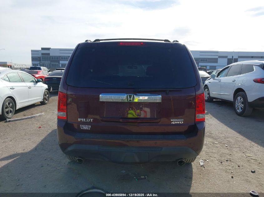 2015 Honda Pilot Touring VIN: 5FNYF4H96FB032764 Lot: 43985894