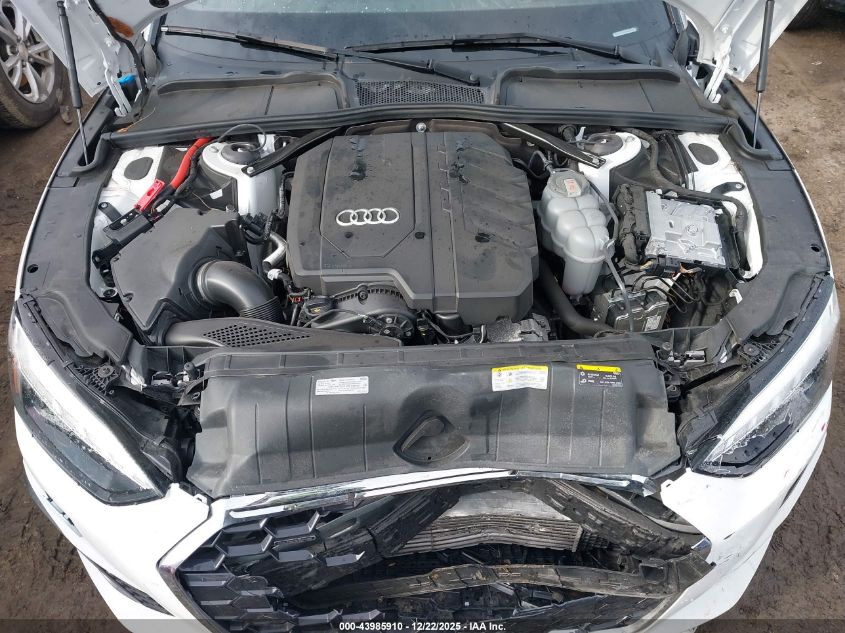 2024 Audi A5 Cabriolet Prestige 45 Tfsi S Line Quattro S Tronic VIN: WAU5AGF54RN003169 Lot: 43985910