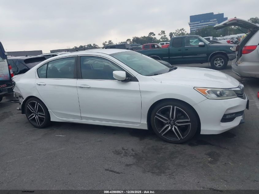 2016 Honda Accord Sport VIN: 1HGCR2F51GA132210 Lot: 43985921