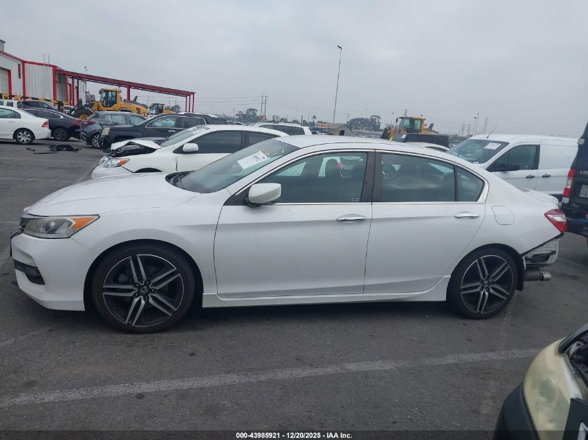 2016 Honda Accord Sport VIN: 1HGCR2F51GA132210 Lot: 43985921