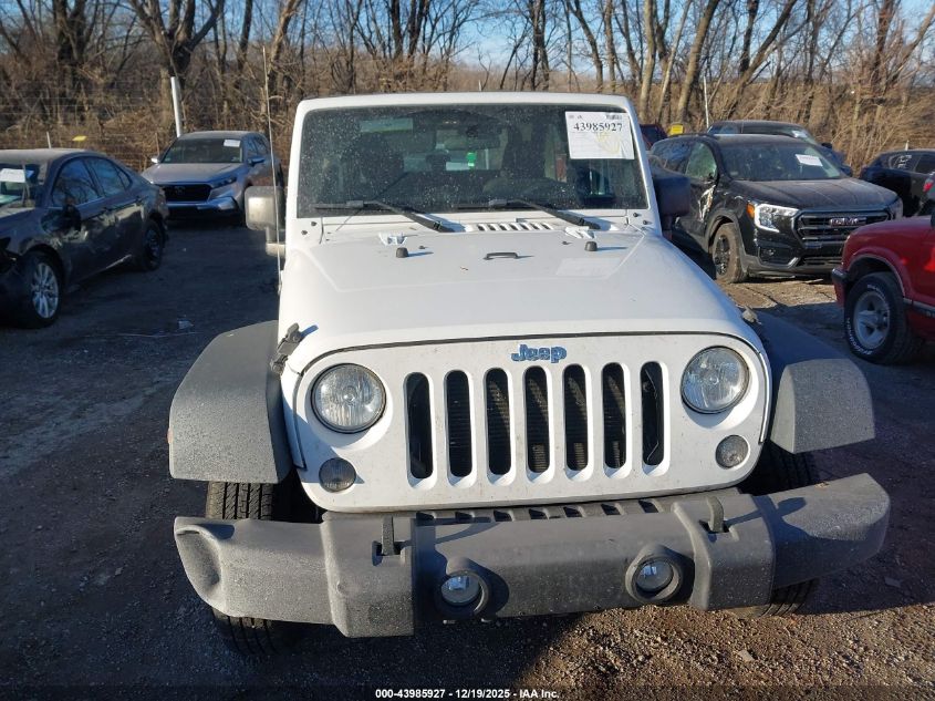 2015 Jeep Wrangler Sport VIN: 1C4AJWAG5FL684261 Lot: 43985927