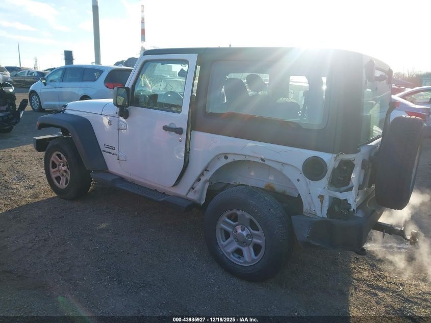 2015 Jeep Wrangler Sport VIN: 1C4AJWAG5FL684261 Lot: 43985927