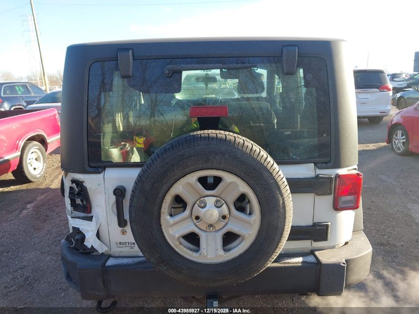 2015 Jeep Wrangler Sport VIN: 1C4AJWAG5FL684261 Lot: 43985927