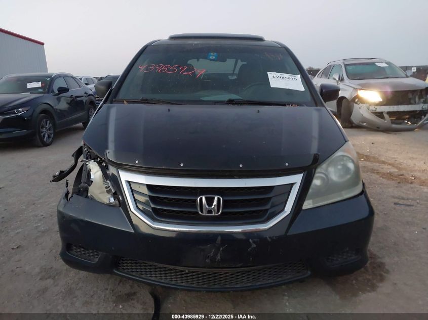 2009 Honda Odyssey Ex-L VIN: 5FNRL38789B409329 Lot: 43985929
