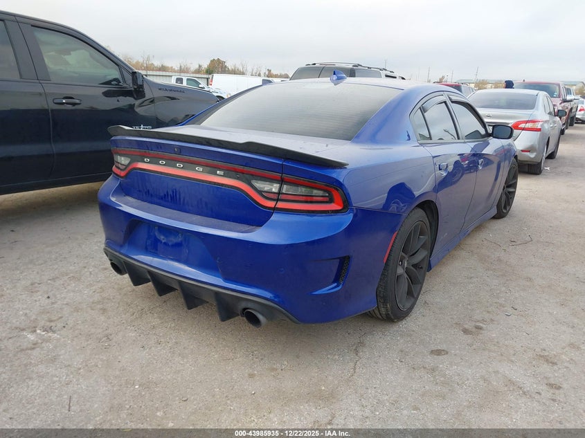 Vin: 2c3cdxgj4jh182442, lot: 44481643, dodge charger r/t scat pack rwd 20184