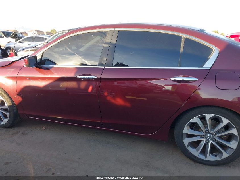 2015 Honda Accord Sport VIN: 1HGCR2F50FA213228 Lot: 43985961
