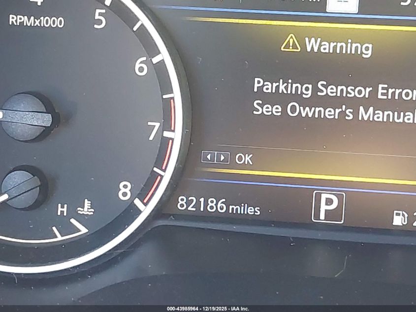 2021 Nissan Maxima Platinum Xtronic Cvt VIN: 1N4AA6FV9MC509019 Lot: 43985964