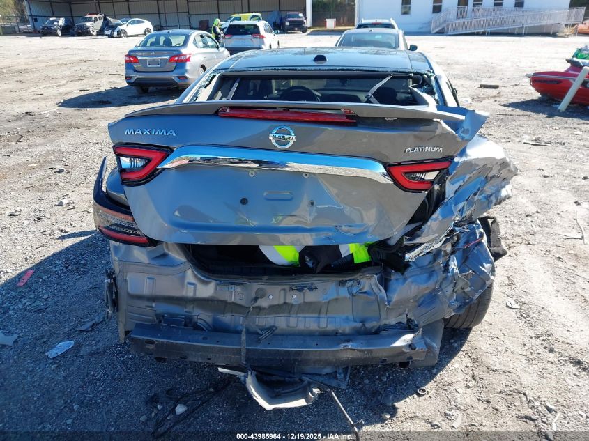 2021 Nissan Maxima Platinum Xtronic Cvt VIN: 1N4AA6FV9MC509019 Lot: 43985964
