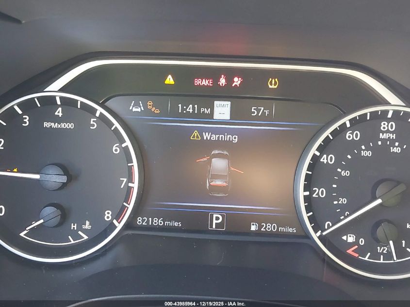 2021 Nissan Maxima Platinum Xtronic Cvt VIN: 1N4AA6FV9MC509019 Lot: 43985964