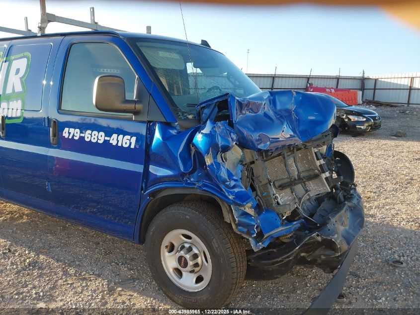 2019 GMC Savana 2500 Work Van VIN: 1GTW7BFG5K1304783 Lot: 43985965