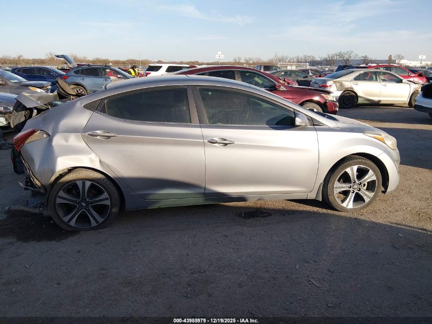 2014 Hyundai Elantra Sport VIN: KMHDH4AH9EU133471 Lot: 43985979
