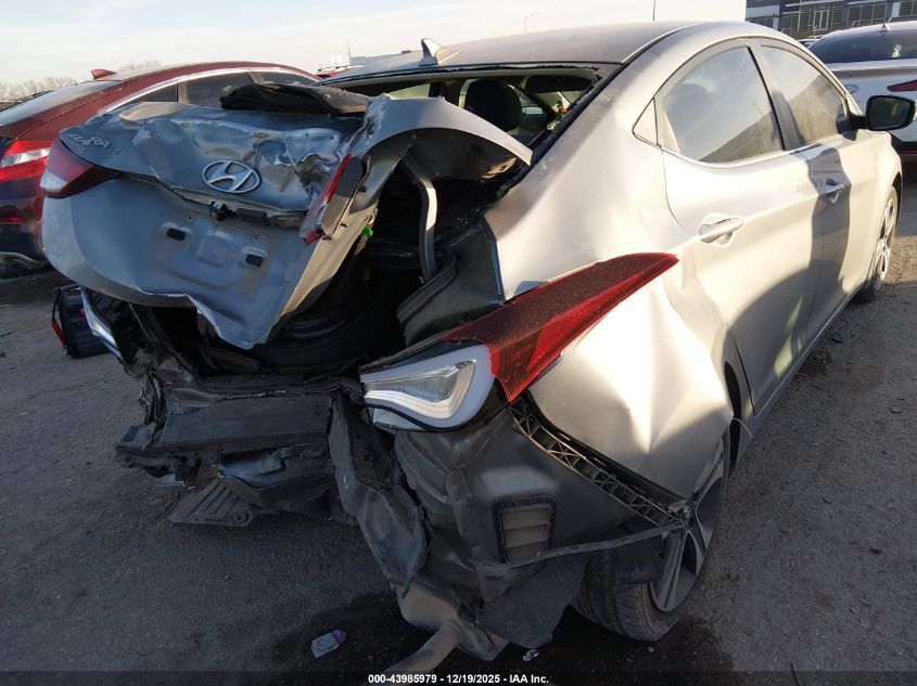 2014 Hyundai Elantra Sport VIN: KMHDH4AH9EU133471 Lot: 43985979