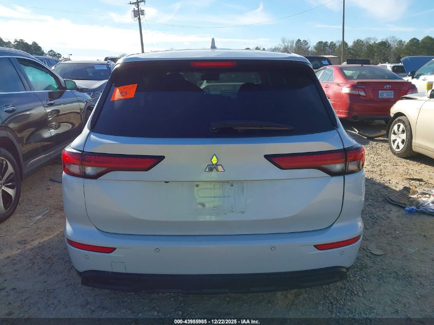 2024 Mitsubishi Outlander Es 2.5 2Wd VIN: JA4J3UA88RZ021382 Lot: 43985985