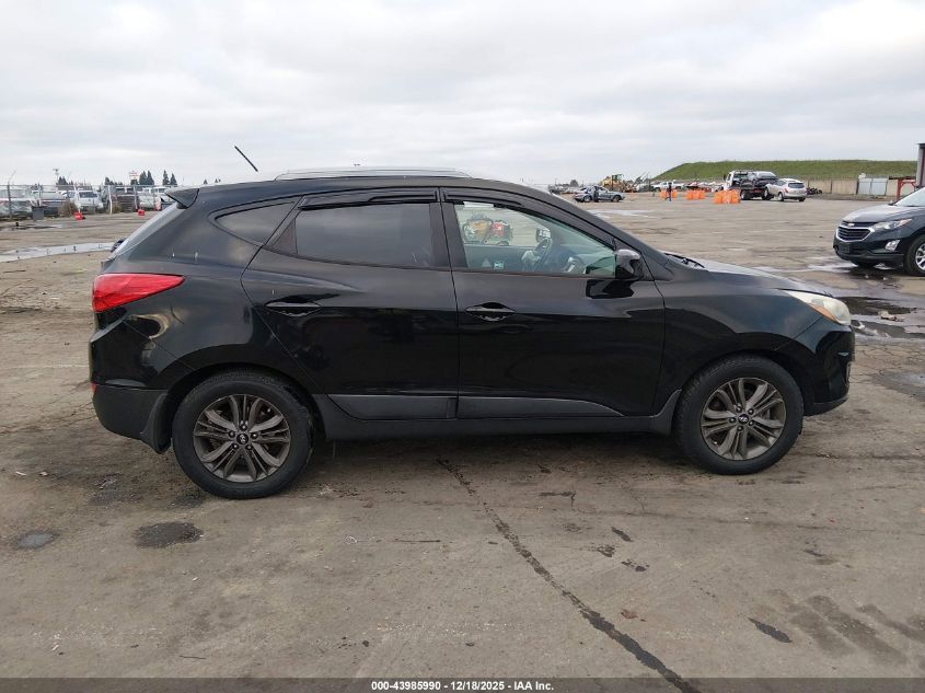 2014 Hyundai Tucson Se VIN: KM8JUCAG3EU860654 Lot: 43985990