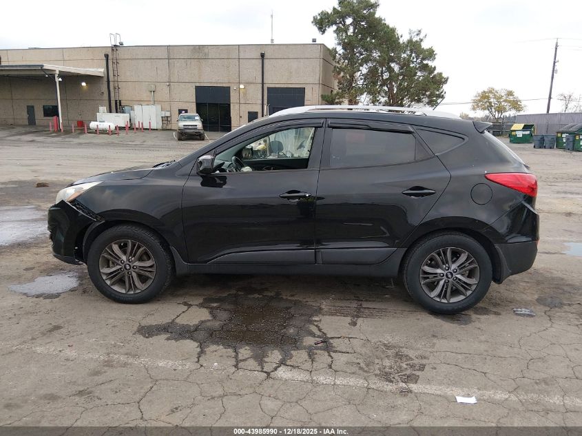 2014 Hyundai Tucson Se VIN: KM8JUCAG3EU860654 Lot: 43985990