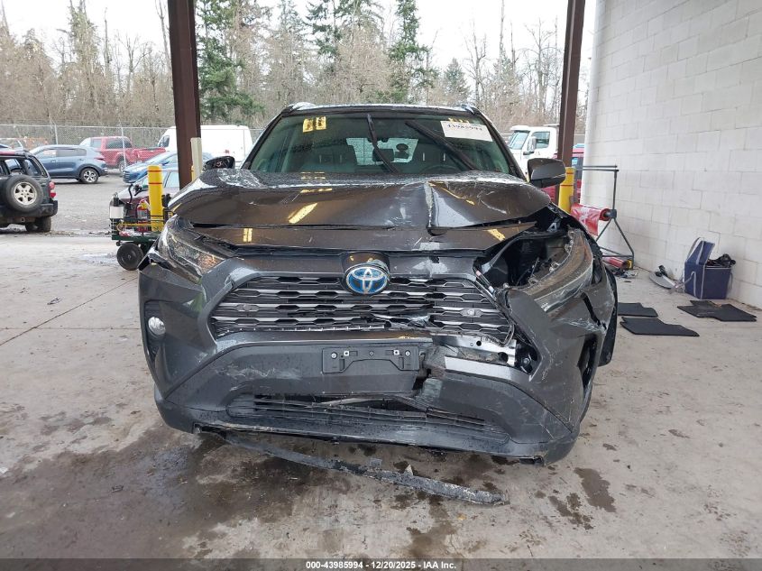 2021 Toyota Rav4 Hybrid Limited VIN: 2T3D6RFV2MW015124 Lot: 43985994