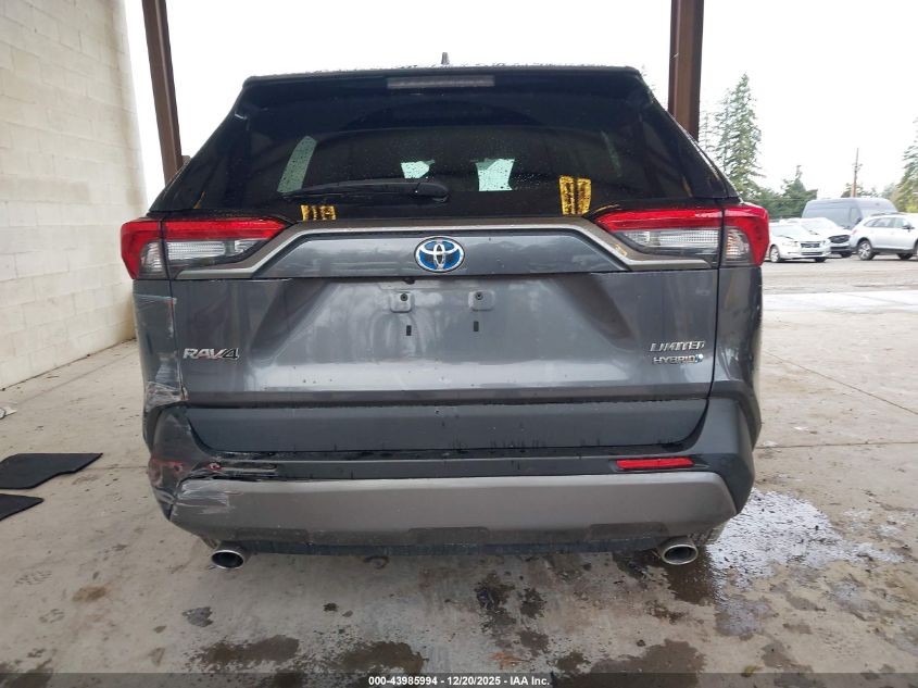 2021 Toyota Rav4 Hybrid Limited VIN: 2T3D6RFV2MW015124 Lot: 43985994