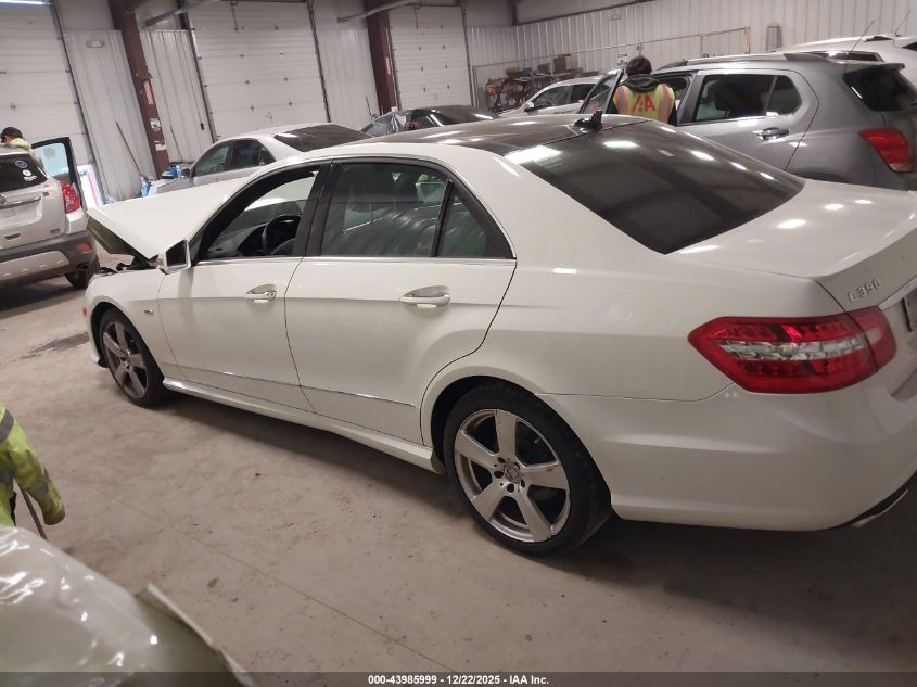 2012 Mercedes-Benz E 350 4Matic VIN: WDDHF8JB1CA538811 Lot: 43985999