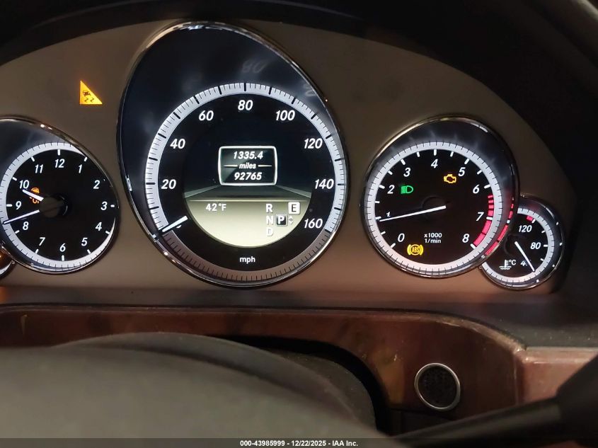 2012 Mercedes-Benz E 350 4Matic VIN: WDDHF8JB1CA538811 Lot: 43985999