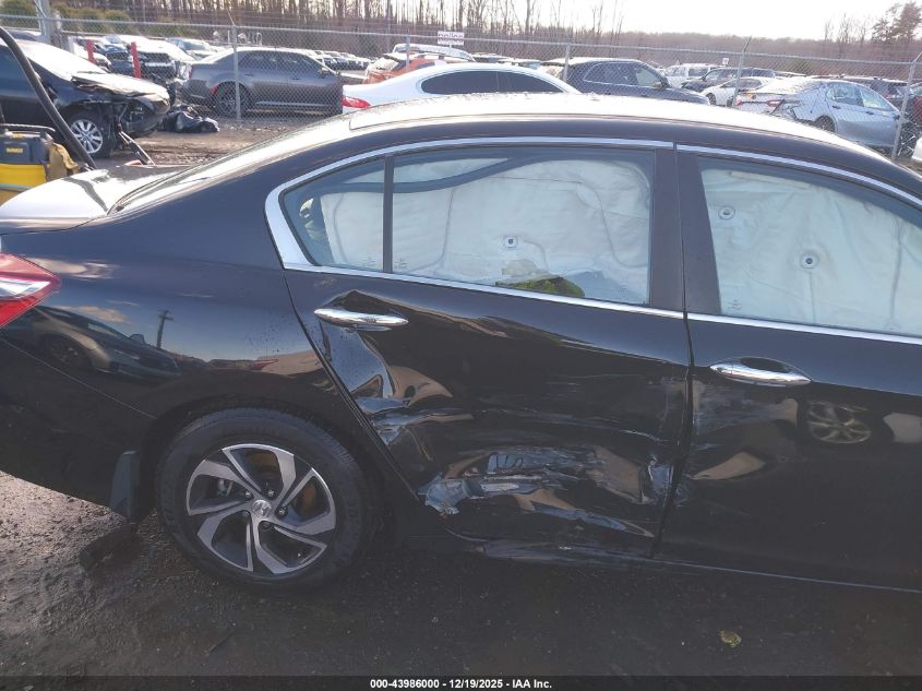 2016 Honda Accord Lx VIN: 1HGCR2F34GA211496 Lot: 43986000