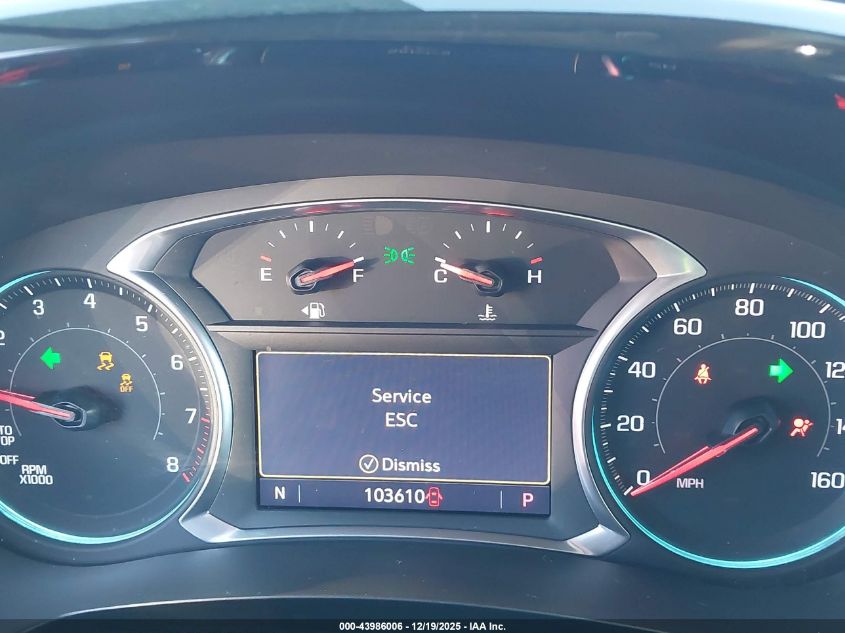 2020 Chevrolet Traverse Fwd Premier VIN: 1GNERKKW4LJ124478 Lot: 43986006