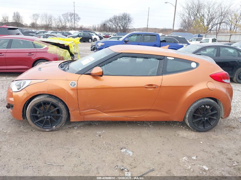 2015 Hyundai Veloster VIN: KMHTC6AD1FU238641 Lot: 43986010
