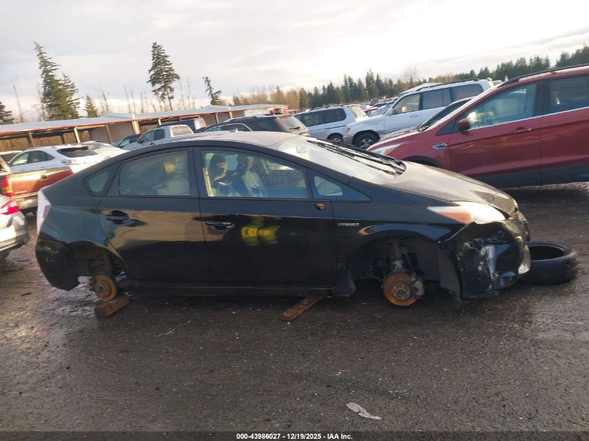 2012 Toyota Prius Two VIN: JTDKN3DU5C1487610 Lot: 43986027