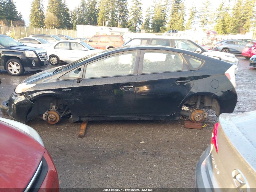 2012 Toyota Prius Two VIN: JTDKN3DU5C1487610 Lot: 43986027