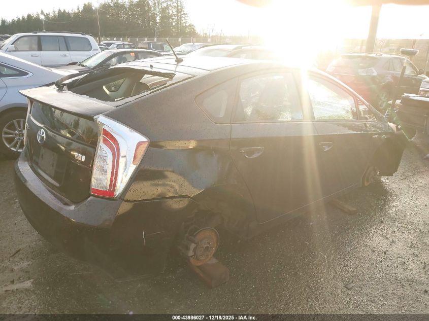 2012 Toyota Prius Two VIN: JTDKN3DU5C1487610 Lot: 43986027