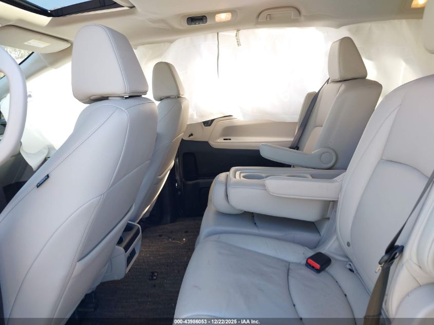2025 Honda Odyssey Ex-L VIN: 5FNRL6H65SB080121 Lot: 43986053