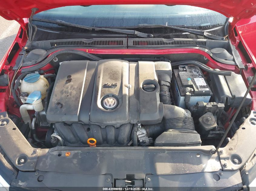 2011 Volkswagen Jetta 2.5L Se VIN: 3VWDZ7AJ5BM369666 Lot: 43986055