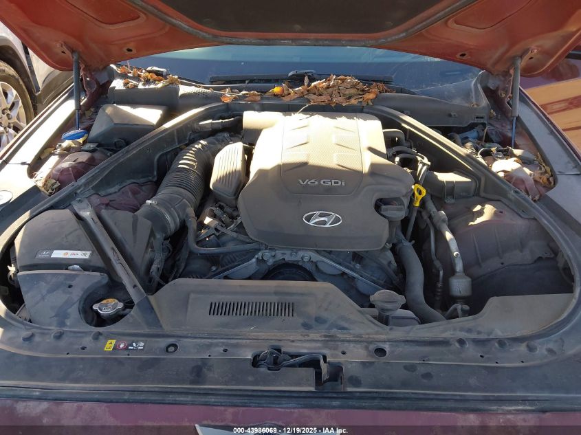 2016 Hyundai Genesis 3.8 VIN: KMHGN4JE9GU112330 Lot: 43986069