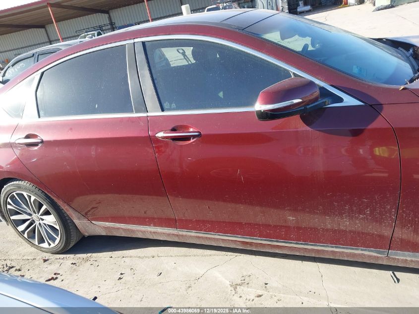 2016 Hyundai Genesis 3.8 VIN: KMHGN4JE9GU112330 Lot: 43986069