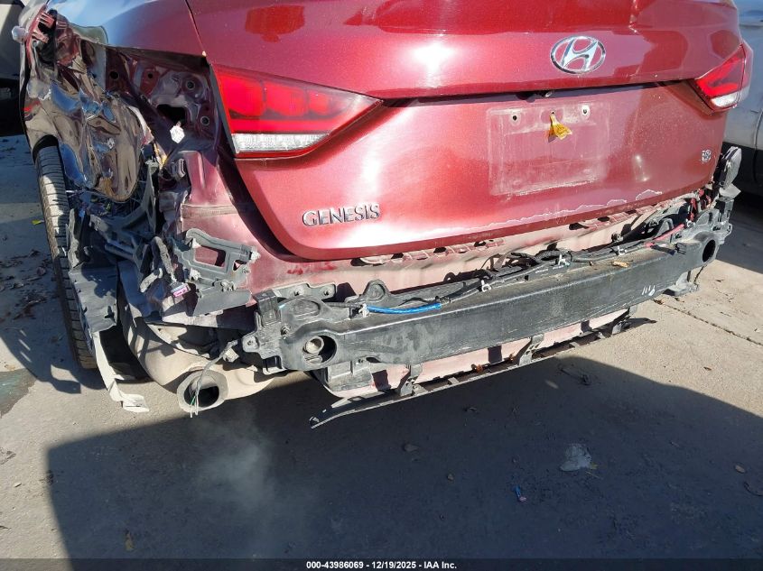 2016 Hyundai Genesis 3.8 VIN: KMHGN4JE9GU112330 Lot: 43986069