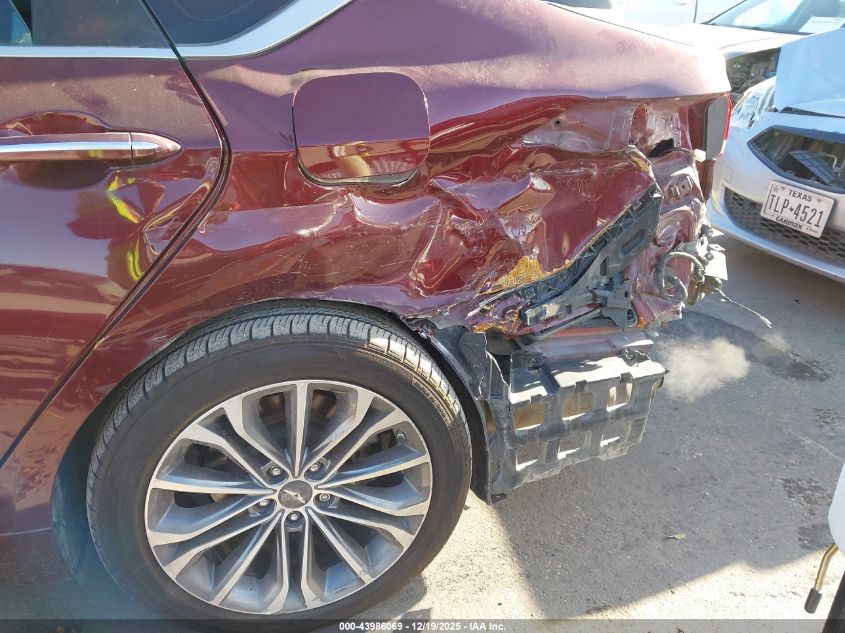 2016 Hyundai Genesis 3.8 VIN: KMHGN4JE9GU112330 Lot: 43986069